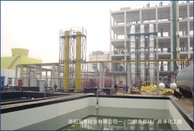 洛陽萬年硅業(yè)有限公司一、二期多晶硅廠房凈化工程.jpg